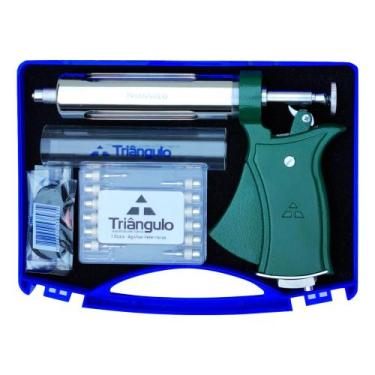 Imagem de Seringa vet. aut. 50ml completa ( maleta / cabo colorido ) - TRIANGULO