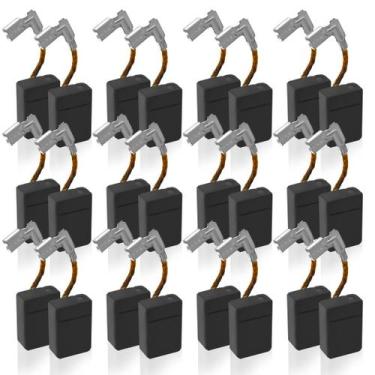 Imagem de Escova De Carvão Para Esmerilhadeira Makita 9557N 10 Pares - SCHUNK, H