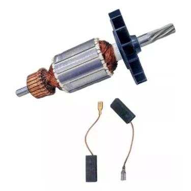 Imagem de Induzido + E. Carvão P/ Martelete Bosch 11253 Gbh2-24d 220v - Bolte