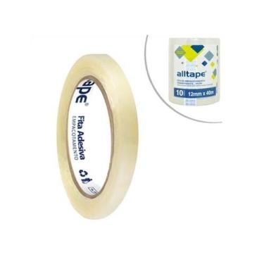 Imagem de Fita de Embalagem Alltape 12mm x 50m Transparente SK200