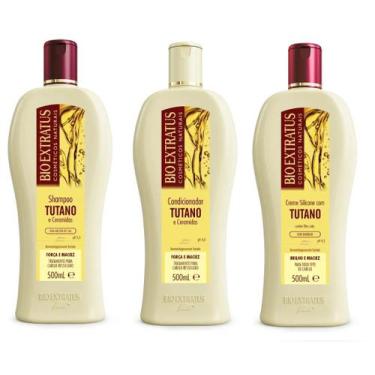 Imagem de Bio Extratus Tutano 3X 500ml Sh + Condic + Creme De Silicone