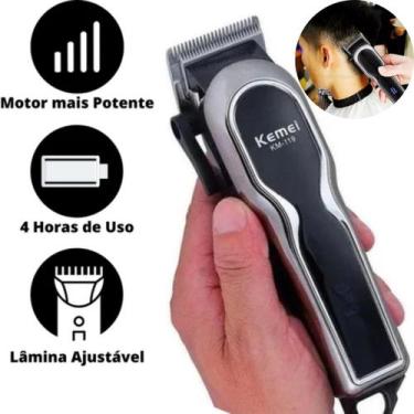 Imagem de Cortador Kemei Km-119 Para Cabelo Alta Precisão - LIPPIN