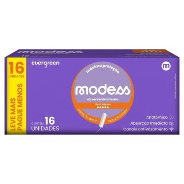 Imagem de Absorvente Interno Modess Tamanho Super 16un