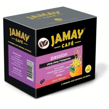 Imagem de Café Passion Jamay 250g Blend Especial Premium com Aromas 100% naturais Destaca-se Pelas Notas Marcantes de Bergamota e Ylang-Ylang Proporcionando uma Experiência Única e Sofisticada. (250 gramas, Grãos)