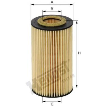 Imagem de Filtro de óleo Mercedes Benz Sprinter Furgão 2011 a 2024 - HENGST