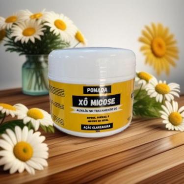 Imagem de Pomada de Enxofre para micose de pele 30g Trata Micoses, Pano Branco, 