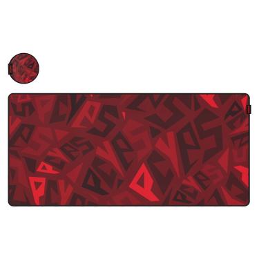 Imagem de Mouse PAD Gamer PCYES Signature EXTENDED RED Magma Limited - 900 X 420 - PMS90X42RM