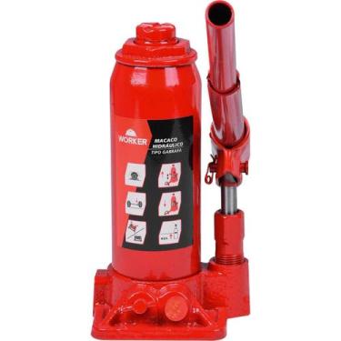 Imagem de Macaco Hidráulico Tipo Garrafa 4 Toneladas Worker
