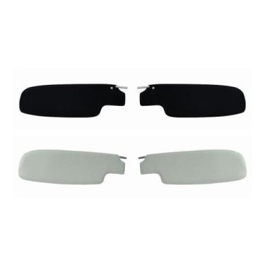 Imagem de Par Quebra Sol Vw Fusca 75 76 77 Preto Branco - Garagem Online Indumep