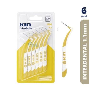 Imagem de Escova Interdental KIN  Mini 1,1mm  6 unidades