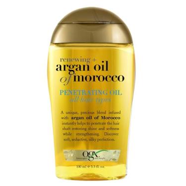Imagem de OGX leo Capilar Penetrante Argan Oil of Morocco Hidratante e Fortalecedor Sem Parabenos e Sem Sulfatados para Todos os Tipos de Cabelo