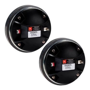 Imagem de Kit 2 DriverJbl Selenium Titanio D220 Ti Som 8 ohms Corneta