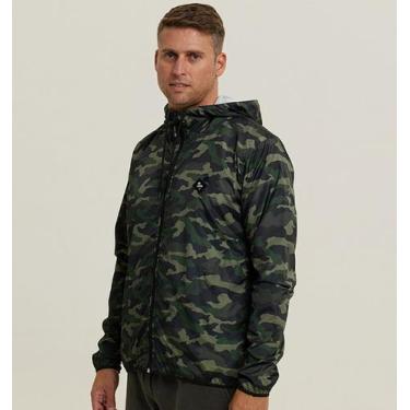 Imagem de Jaqueta Corta Vento Masculino Com Capuz WSS Brasil Diamond, Marrom, M