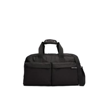 Imagem de Tommy Hilfiger Bolsa masculina Element com alça transversal removível, BLACK REPREVE, One Size