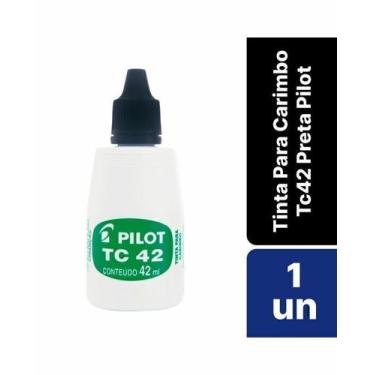 Imagem de Tinta carimbo pilot preta tc42