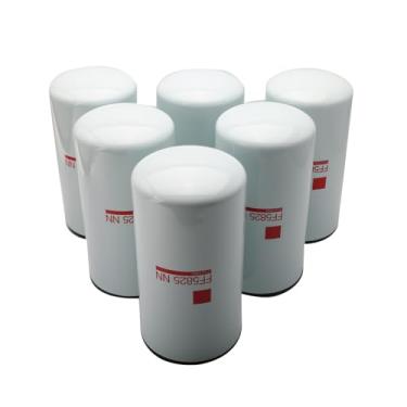 Imagem de HLBTK Filtro De Combustível Ff5825Nn, Pacote Com 6 Unidades, Compatível Motores Cummins Isx11.9 Isx15.0 Qsx11.9 X15. Substitui 5599456, 5365988 Dbf6776, Bf46129 Wf10515