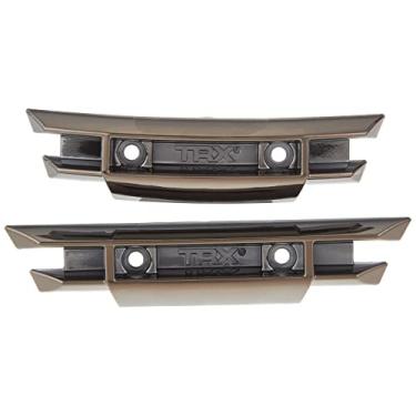 Imagem de Traxxas 5335X Para-choques dianteiro e traseiro preto cromado, Revo