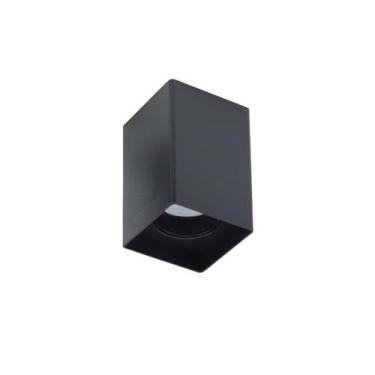 Imagem de Spot Carina Sobrepor Recuado Quadrado 1xMr16 Preto Astraled, Spot Sobr