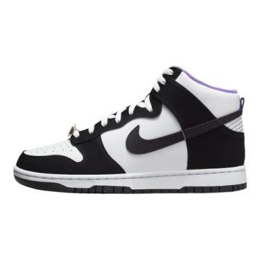 Imagem de Nike Dunk High Black White (2021) Código de estilo: DD1399-105, Preto branco Actiongrape preto, 42