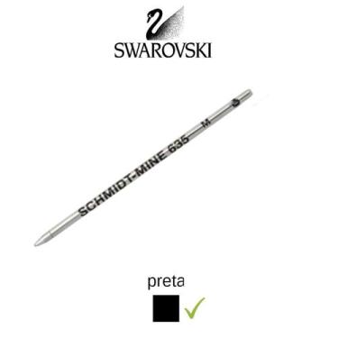 Imagem de Kit Carga Para Caneta Original SCHMIDT-MINI 365 M Preta - SCHIMIDT