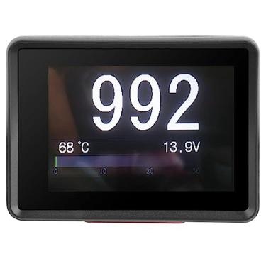 Imagem de Display de medidor multifuncional OBD para carro POCREATION com temperatura