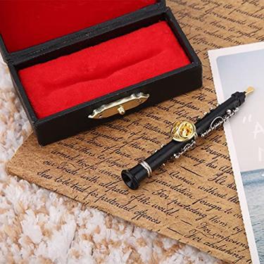 Imagem de Acouto Broche de Ft Em Forma de oboé para Decoração de Roupas - Presente Musical Elegante