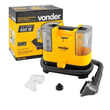 Imagem de Extratora Portátil Vonder 400W, 110V, 1,3L  Lava e Suga Sujeira do Sof