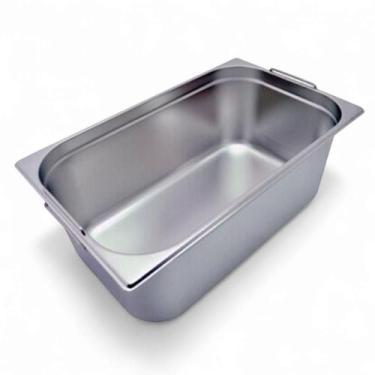 Imagem de Cuba Gastronômica Inox GN 1/1 150mm com Alça Prateada - Chef Line