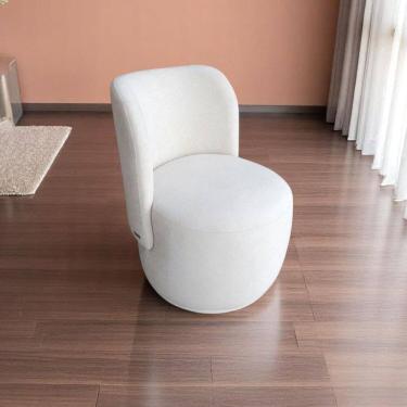 Imagem de Poltrona Orgânica Sala Recepção Bia Bouclê Bege