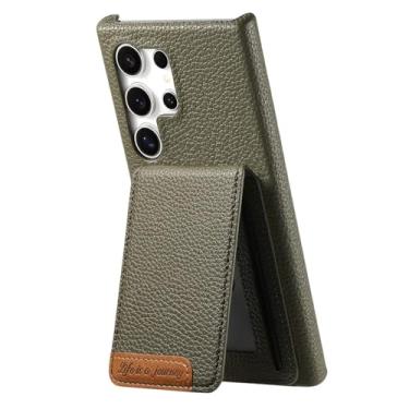 Imagem de Capa para Samsung A56 com suporte vertical para cartões (para Samsung A56/verde)