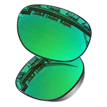 Imagem de Vonxyz Lentes de substituição para óculos de sol Ray-Ban Wayfarer RB2132 55 mm - Jade MirrorCoat polarizado