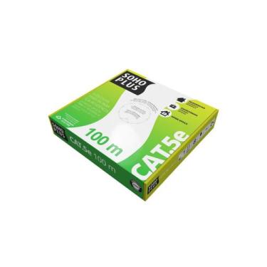 Imagem de Cabo Lan Sohoplus Cat5E 24Awg 100 Metros Cmx Preto 23200185 - SOHOPLUS