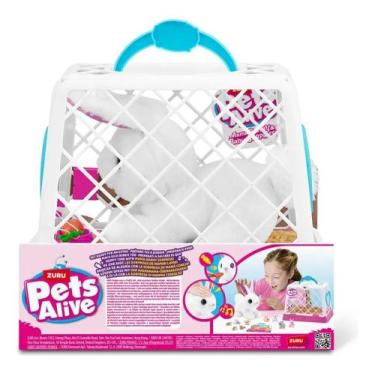 Imagem de Pelúcia Pets Alive Mamãe Coelha Mama Bunny & Baby - Emite Sons Candide