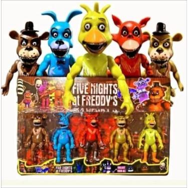 Imagem de Kit 5 Bonecos Animatronics Five Nights At Freddy's - Five - Soberana B
