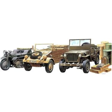 Imagem de Veículos leves 1/72 da Allied & Axis durante a Segunda Guerra Mundial, série de veículos terrestres, modelo de plástico
