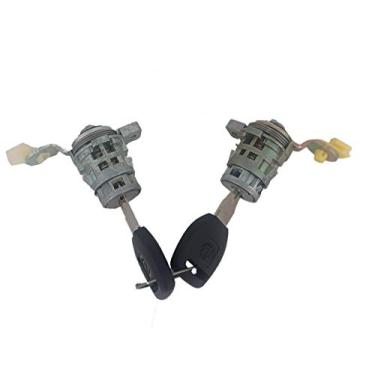 Imagem de Well Auto Conjunto de cilindro de fechadura de porta - copo com chave (L e R) compatível com Odyssey 1999 2000 2001 2002 2003 2004 Odyssey 1999 2000 2001 2002 2003 2004 2005 2006 2007 S22007 000