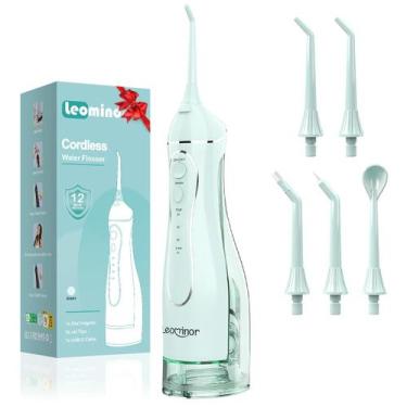 Imagem de Fio dental de água Aetiovek Leominor 300mL portátil verde