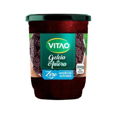 Imagem de Geleia de Amora Zero Açúcar 200g - Vitao