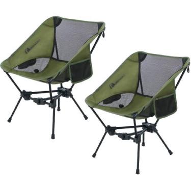 Imagem de Cadeira de acampamento MOON LENCE, 4ª geração, ultraleve, pacote x2