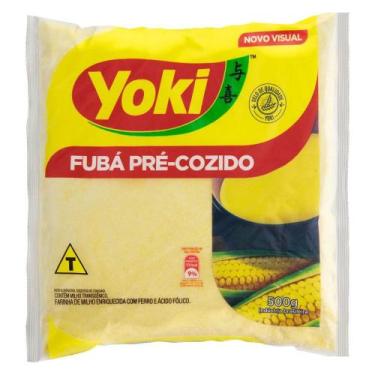 Imagem de Fubá de Milho Pré-Cozido Yoki 500g