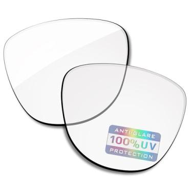 Imagem de Bowyer Lentes de substituição compatíveis com óculos de sol Ray-Ban Meta Skyler RW4010 52 mm - HD Clear