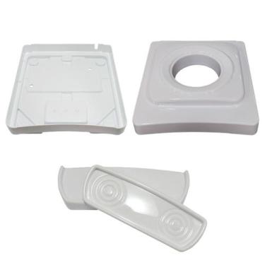 Imagem de Kit Para Max e Baby Tampa + Base + Pingadeira Branca New Up!