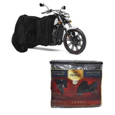 Imagem de Capa Couro para cobrir KAWASAKI Vulcan 900 Custom (G258) - CARRHEL