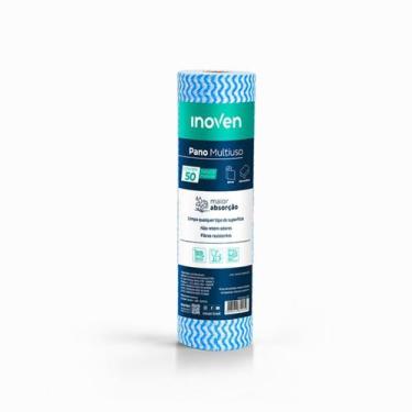 Imagem de Pano Multiuso Bobina Azul 28cmx25m Inoven