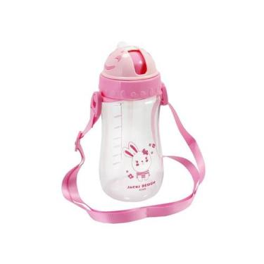Imagem de Garrafa Infantil 460ml Pimpolhos Jacki Design - ATB23871, Rosa