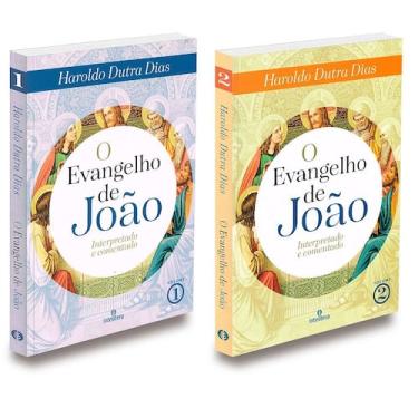 Imagem de Kit O Evangelho de João - Volume 1 e 2 - Livros Novos e Físicos - INTE