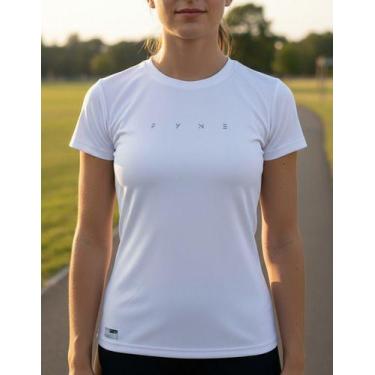 Imagem de Camiseta Térmica Feminina Dry Fit Poliamida Uv Academia - Fyne Fit, Br