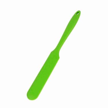Imagem de Pissente Espátula de Silicone para Confeitar e Raspar Cremes, Ferramenta de Confeitaria Com Silicone Alimentício Macio para Uso Doméstico e Profissional (Verde)