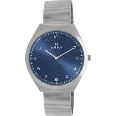 Imagem de Relógio Oslo Masculino Ref: Ombsssvx0001 D2sx Slim Prateado