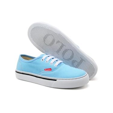 Imagem de Tenis Sapato Femino de Skate Retro Classico Casual Moderno All Polo Blu (37, Azul)